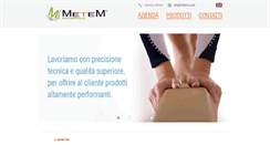 Desktop Screenshot of metemsrl.com